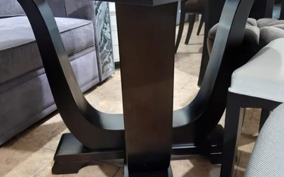 Стол круглый Clabdesign с мраморной столешницей 